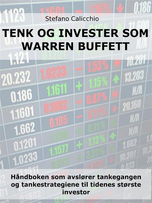 cover image of Tenk og invester som Warren Buffett